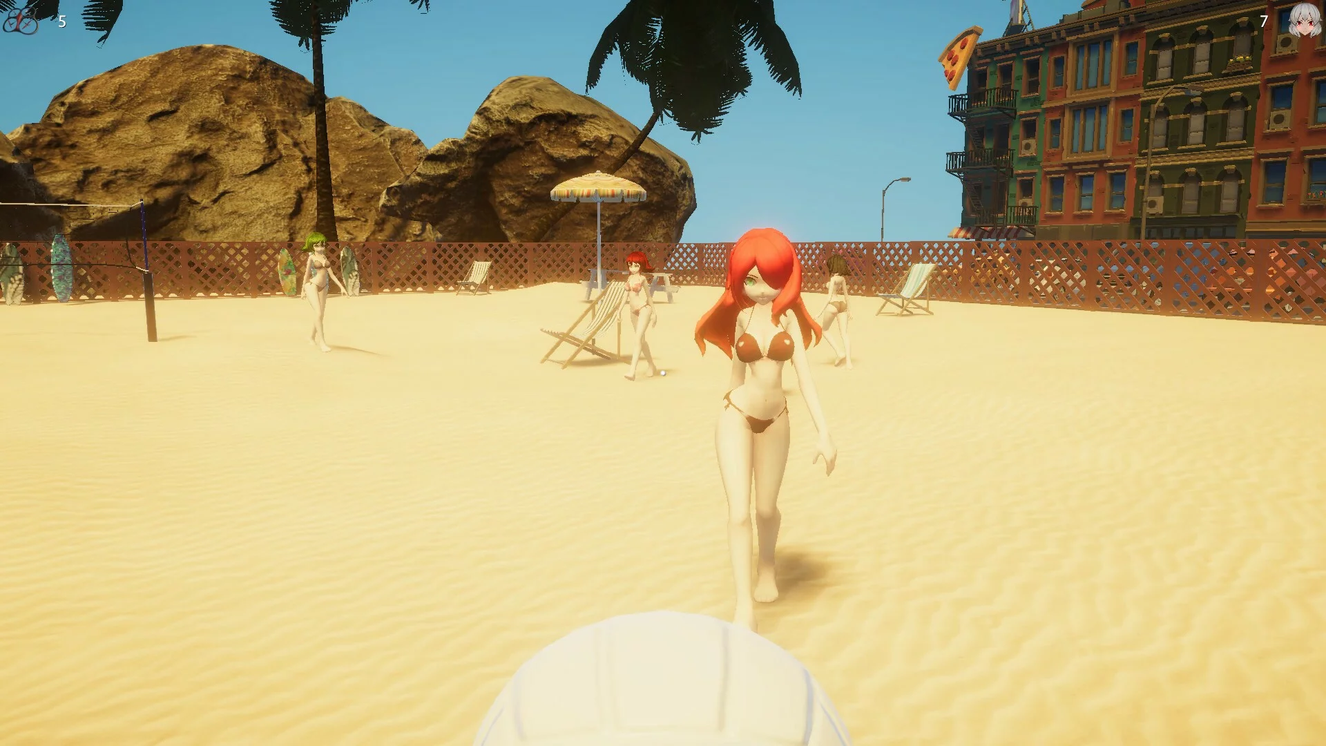 Изображение игры: Hentai Beach Girls