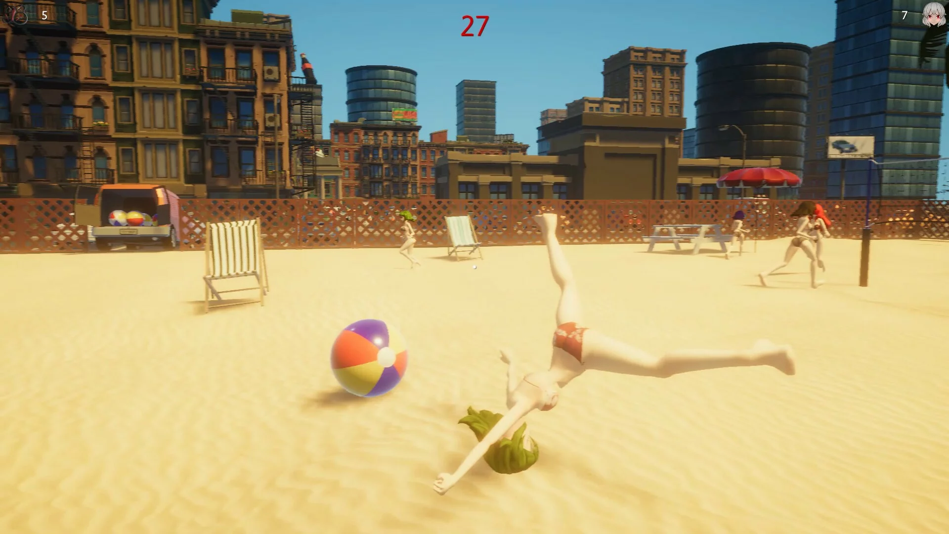 Изображение игры: Hentai Beach Girls
