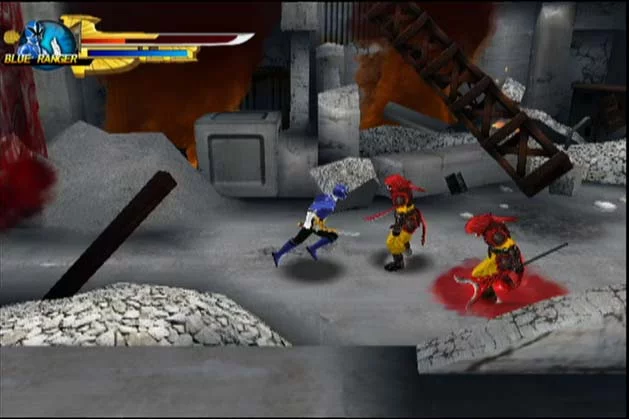 Изображение игры: Power Rangers Samurai