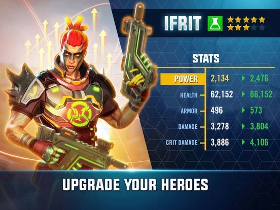 Изображение игры: Hero Hunters