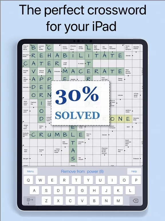Изображение игры: Crossword. A smart puzzle game