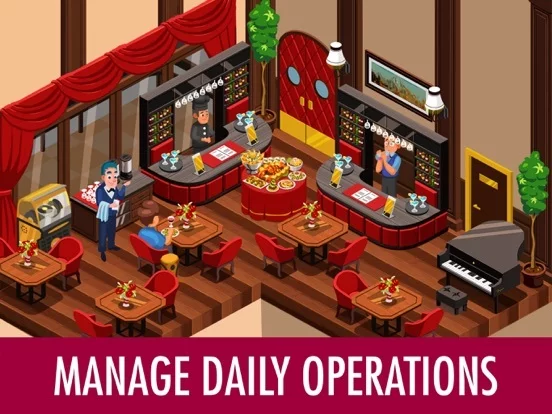 Изображение игры: Hotel Tycoon Empire: Idle Game
