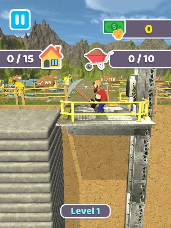 Изображение игры: Block Breaker Miner