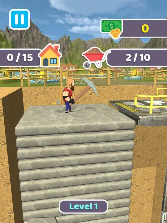 Изображение игры: Block Breaker Miner