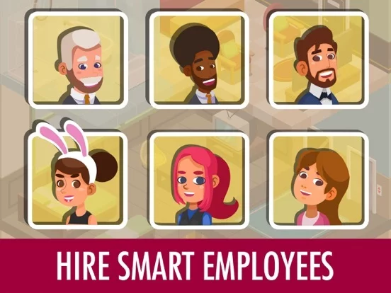 Изображение игры: Hotel Tycoon Empire: Idle Game