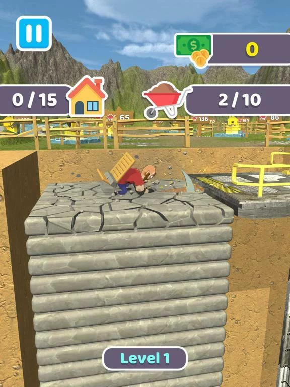 Изображение игры: Block Breaker Miner