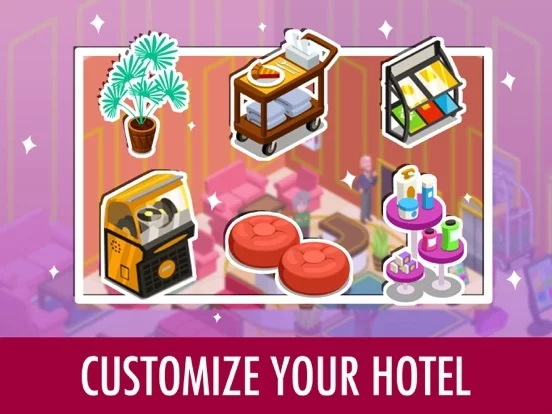 Изображение игры: Hotel Tycoon Empire: Idle Game