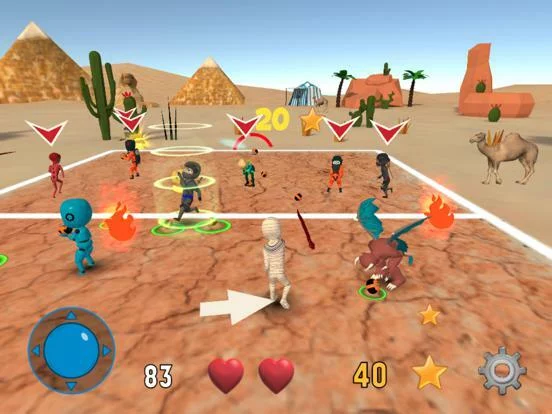 Изображение игры: Dodgeball Arena