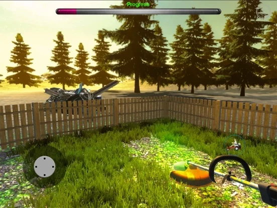 Изображение игры: Lawn Mower Simulator 2021