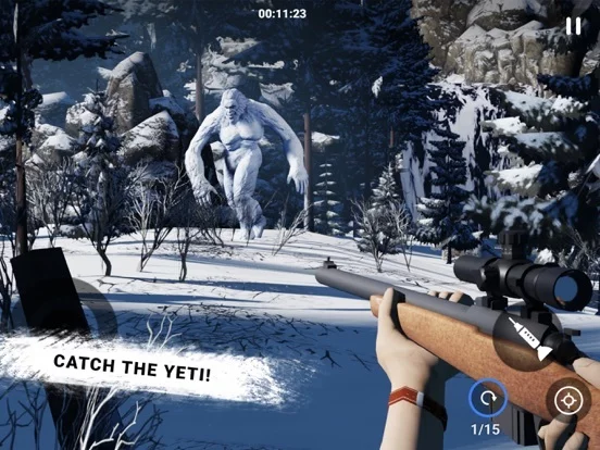 Изображение игры: Yeti Catch - Monster Hunter