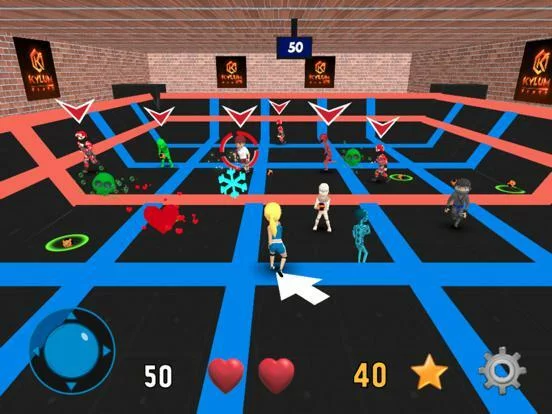 Изображение игры: Dodgeball Arena