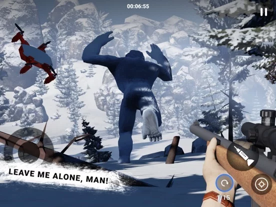 Изображение игры: Yeti Catch - Monster Hunter