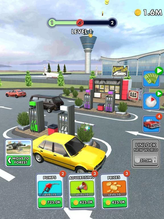 Изображение игры: Idle Gas Station!
