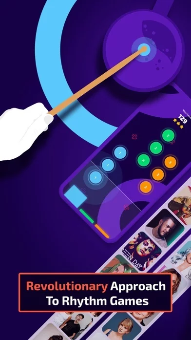 Изображение игры: Magic Drums: AI Rhythm Games