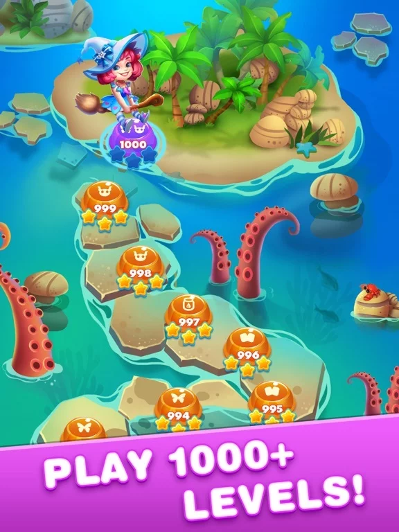 Изображение игры: Mahjong Tour: Witch Tales
