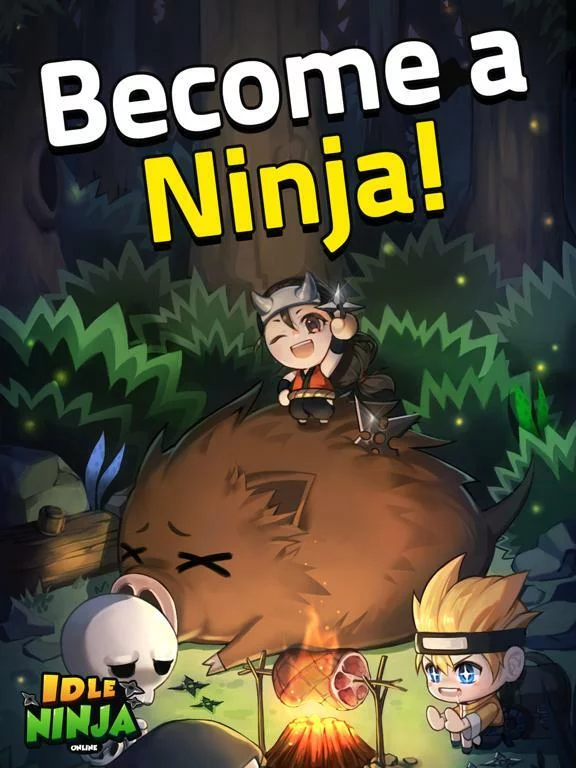 Изображение игры: Idle Ninja Online