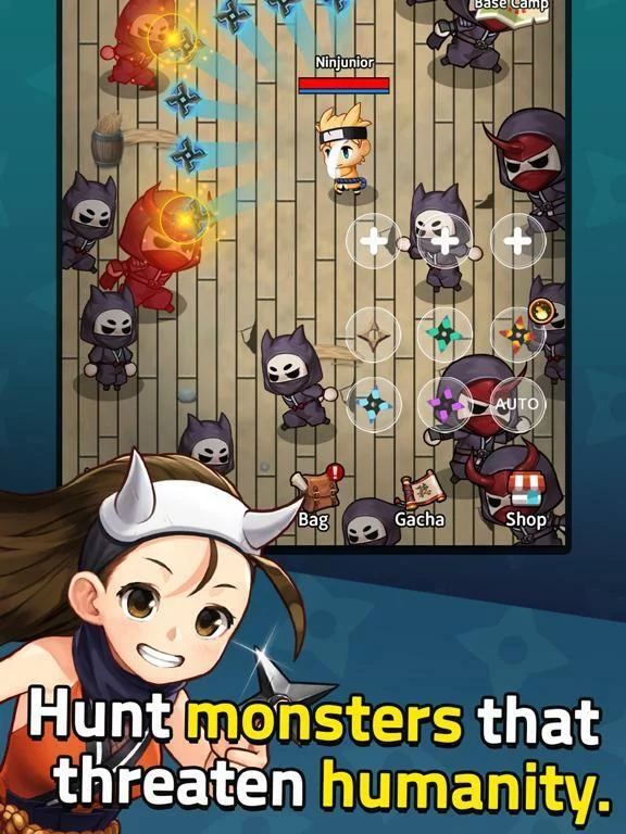 Изображение игры: Idle Ninja Online