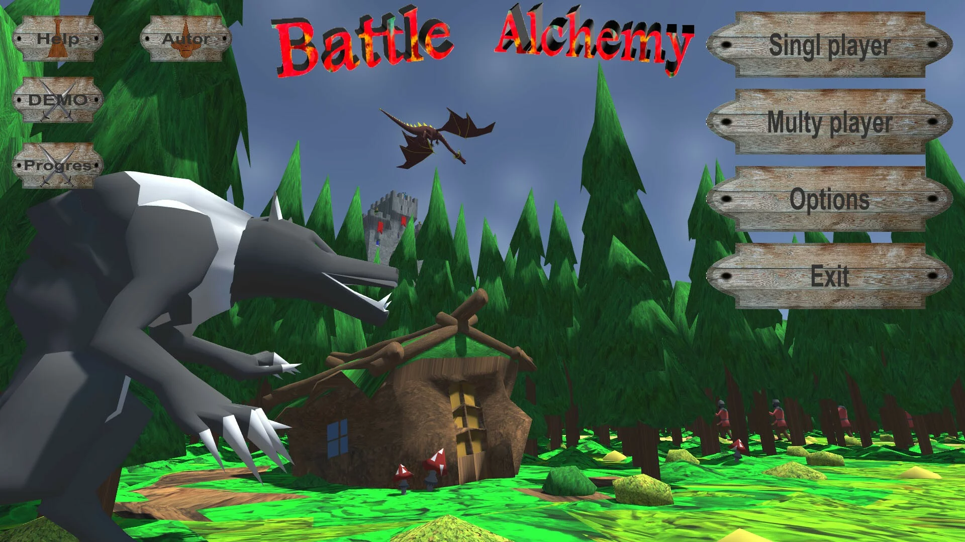 Изображение игры: Battle Alchemy