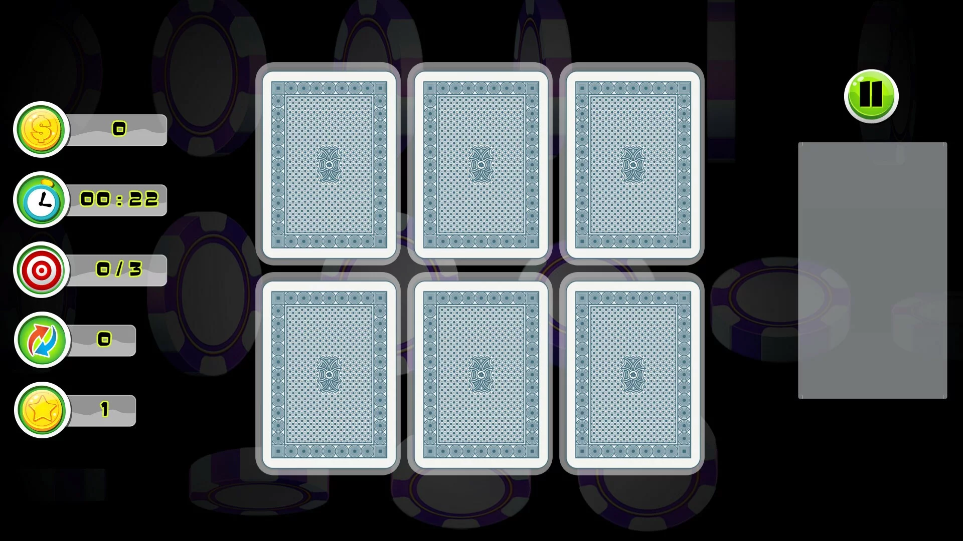 Изображение игры: Poker Memory