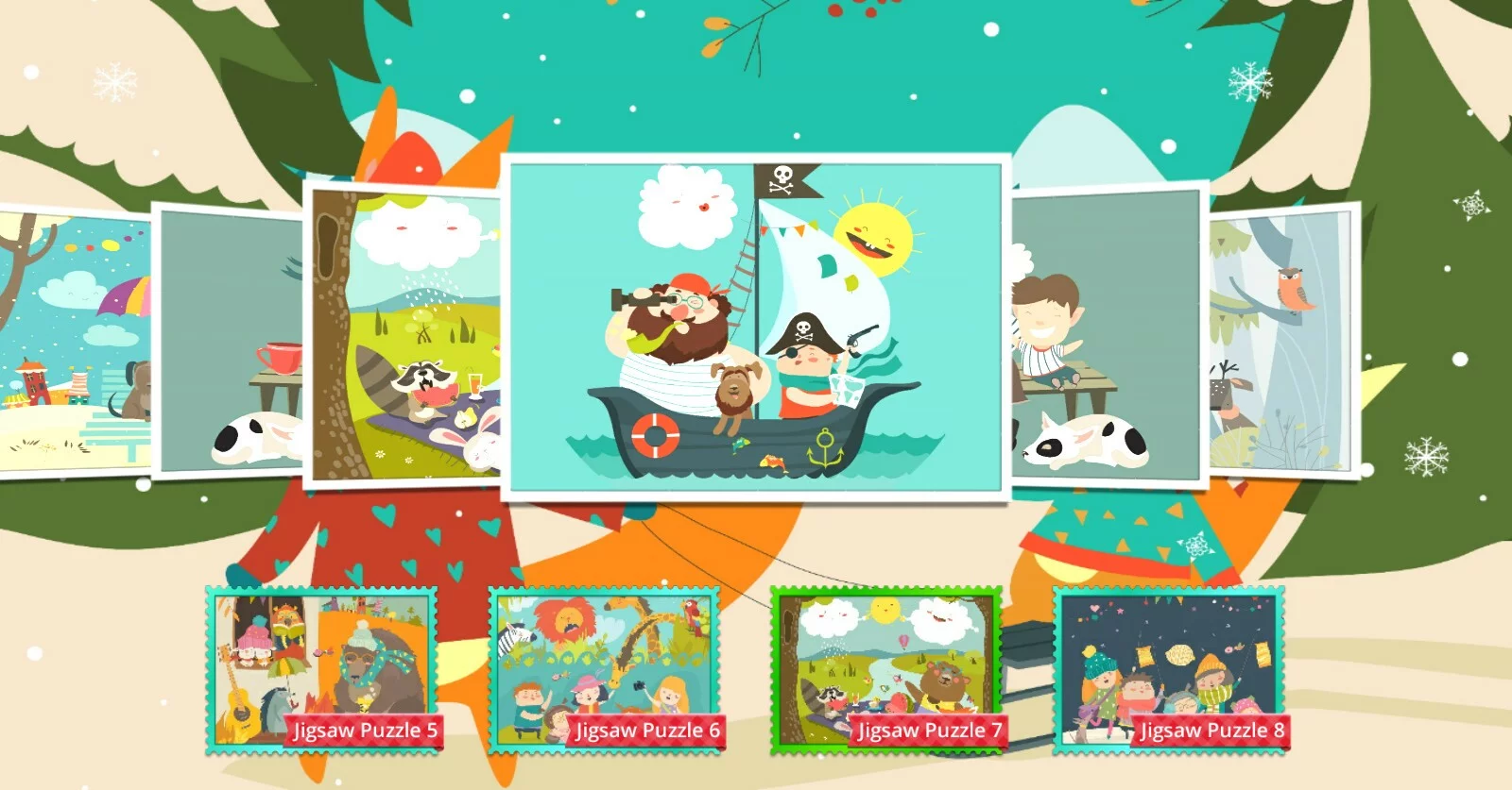 Изображение игры: Children's Jigsaw Puzzles - Beautifully Illustrated