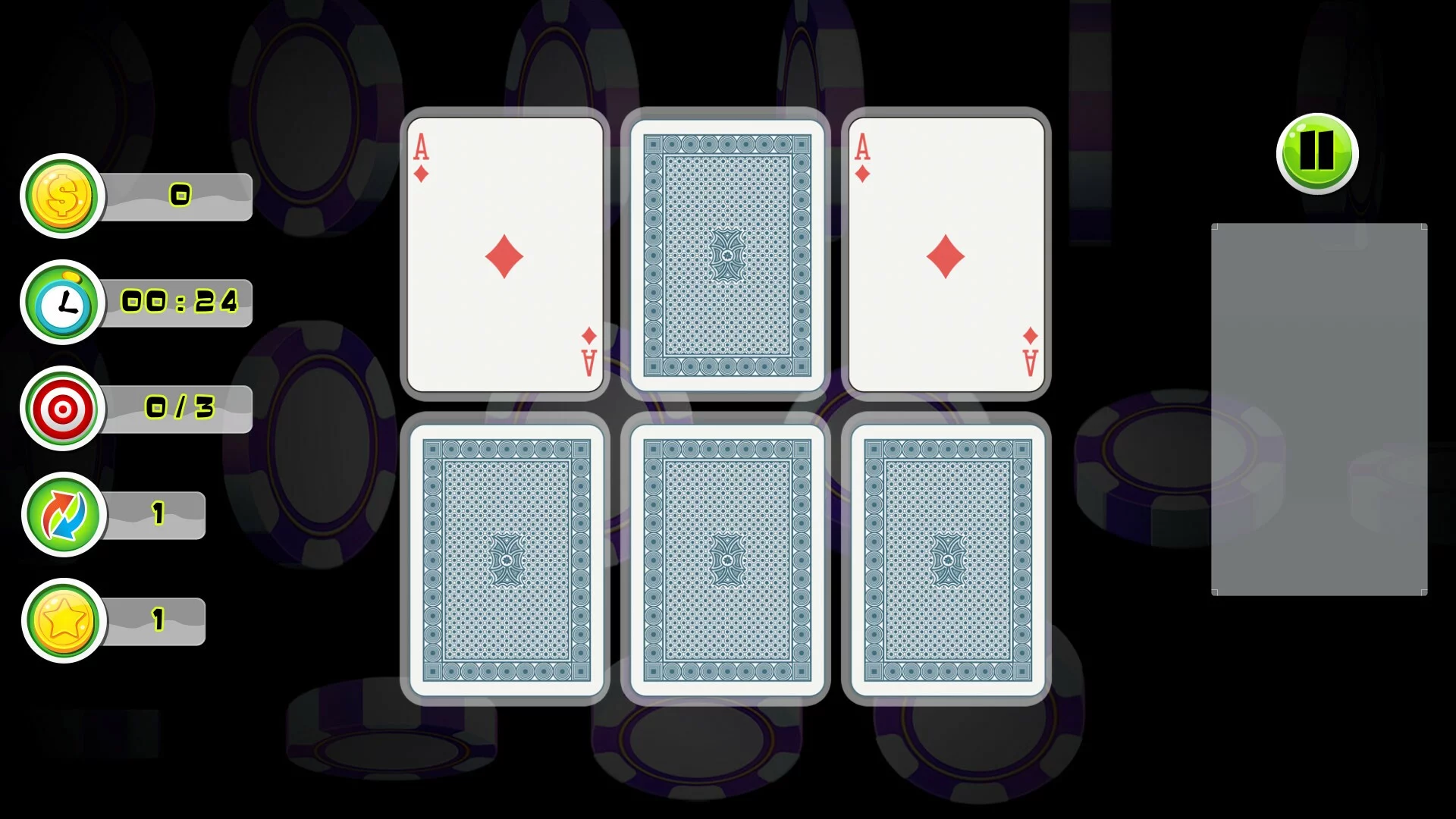 Изображение игры: Poker Memory