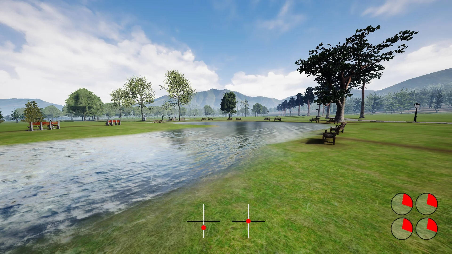 Изображение игры: AI Drone Simulator