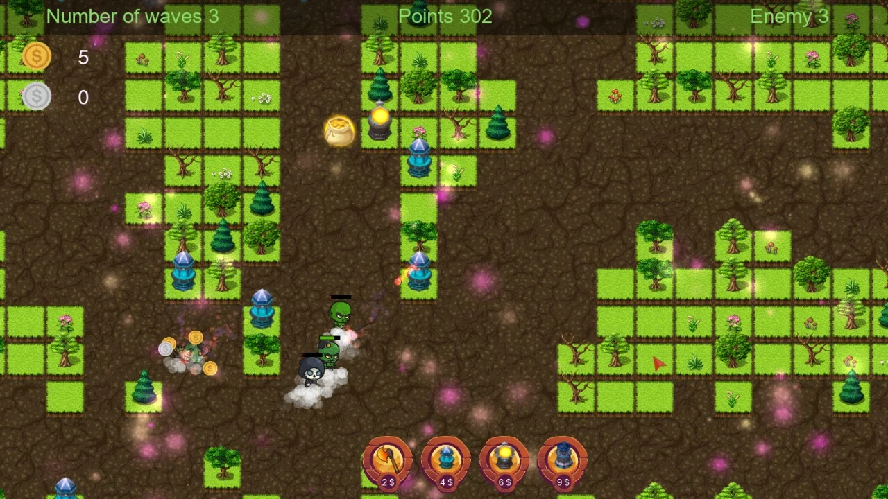 Изображение игры: Magic defense
