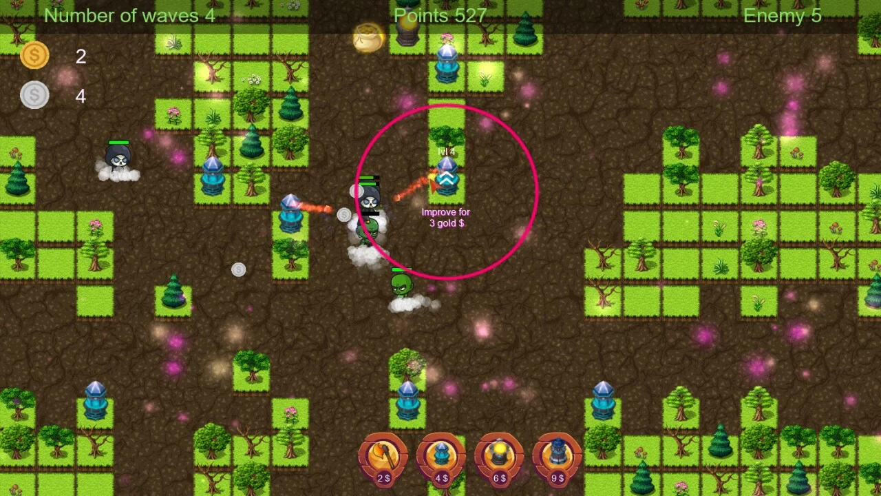 Изображение игры: Magic defense