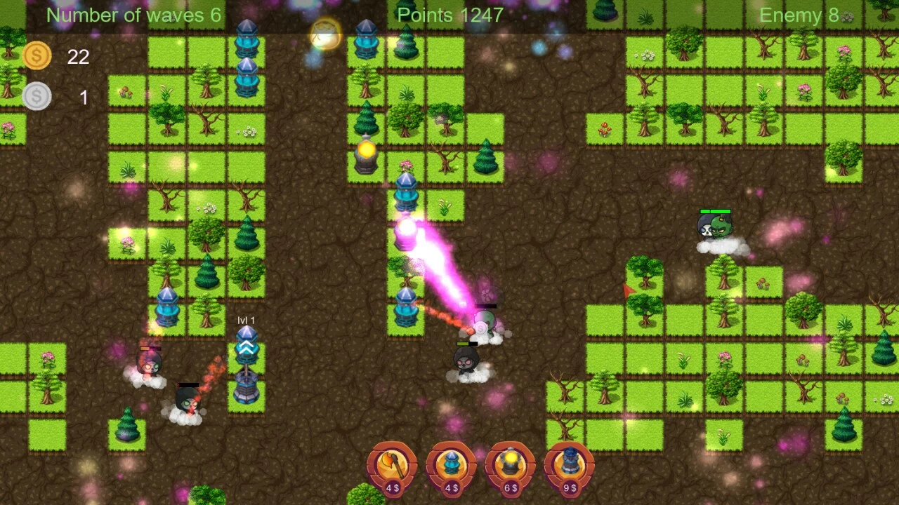 Изображение игры: Magic defense