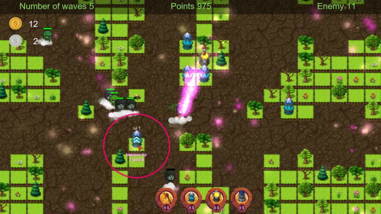 Изображение игры: Magic defense