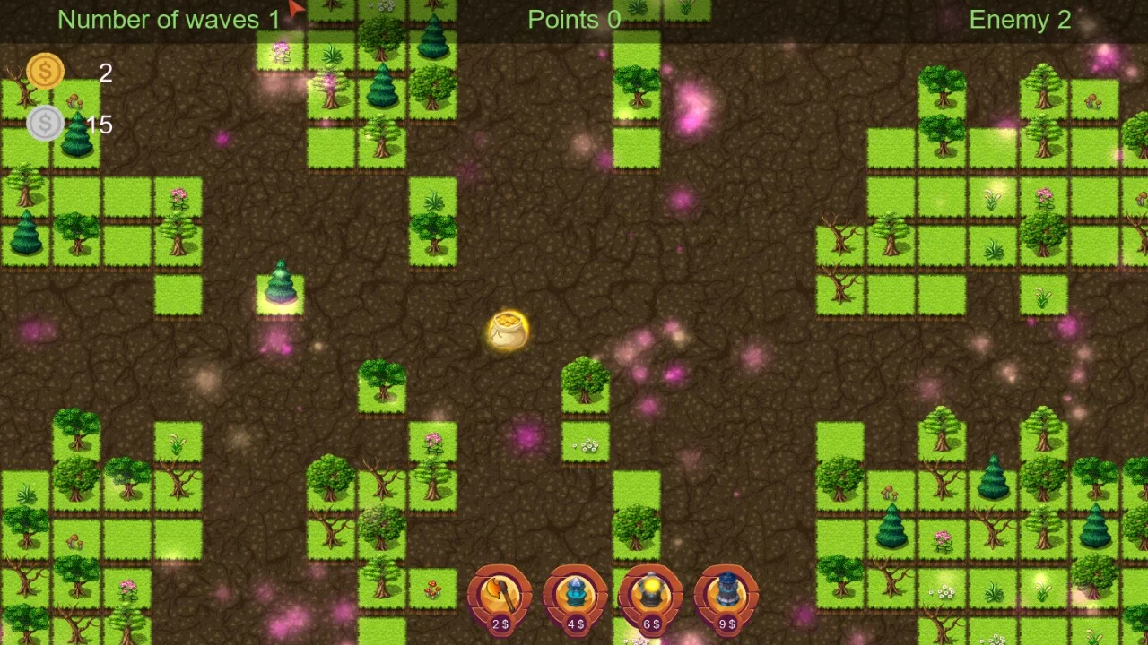 Изображение игры: Magic defense
