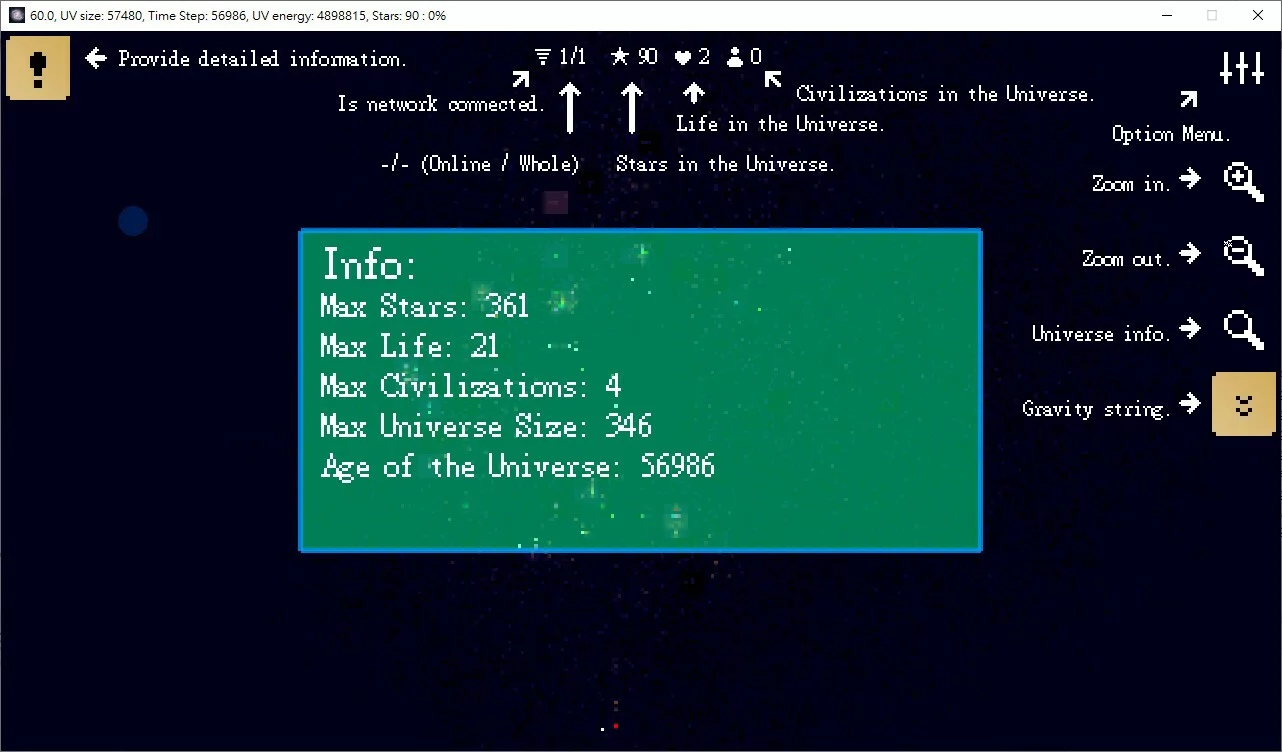 Изображение игры: Universe999999
