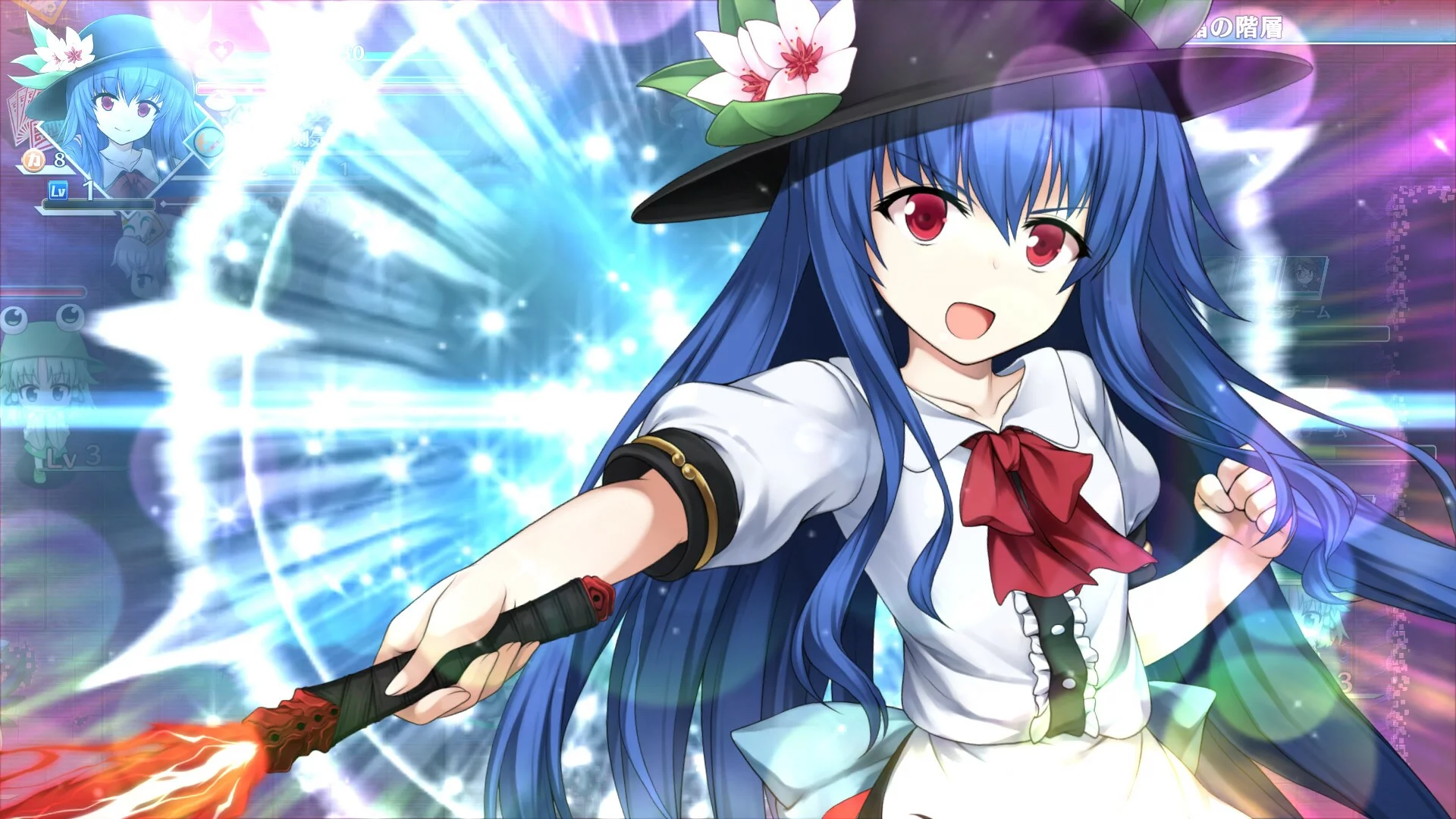 Изображение игры: Touhou Genso Wanderer -Lotus Labyrinth R