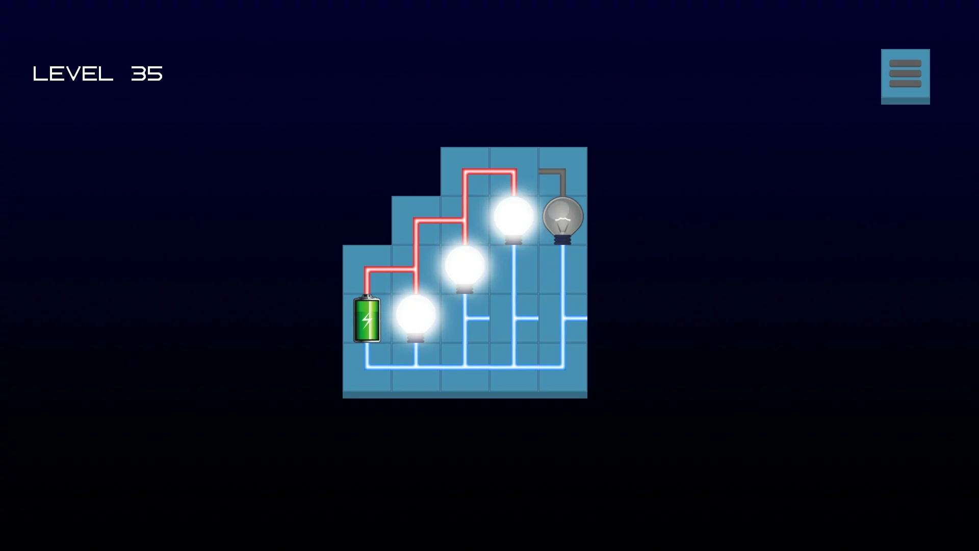 Изображение игры: Puzzle Light: One Move