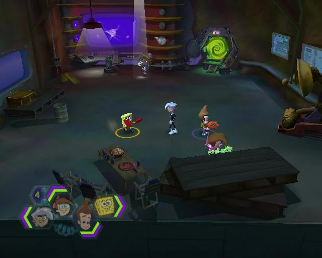 Изображение игры: Nicktoons Unite!