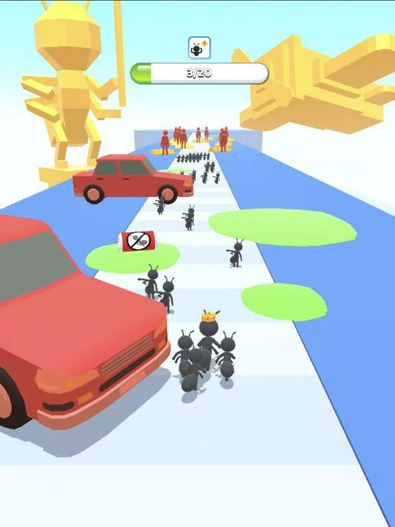 Изображение игры: Tiny Run 3D