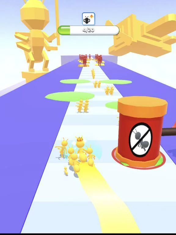 Изображение игры: Tiny Run 3D