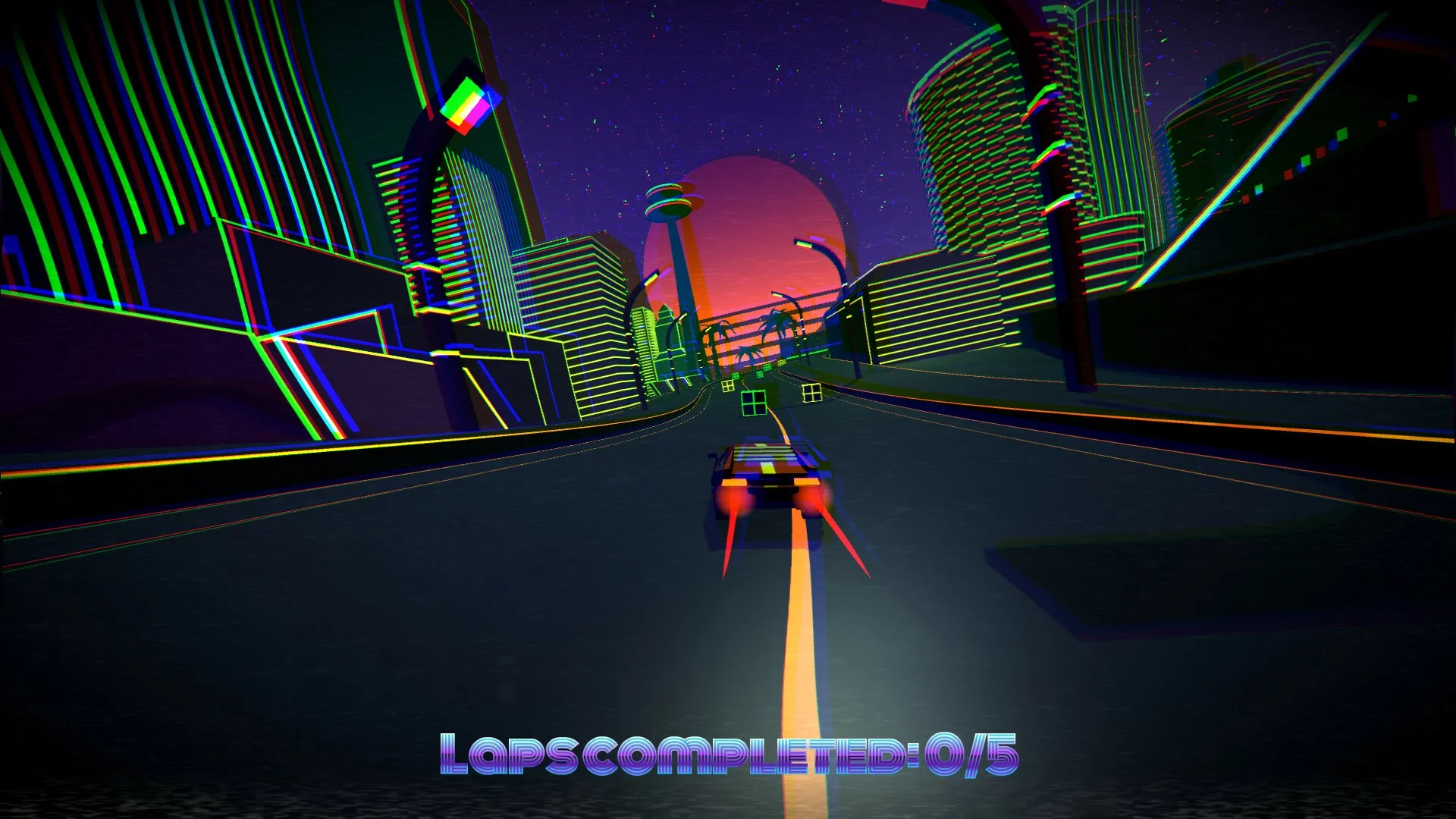 Изображение игры: Retro Racer