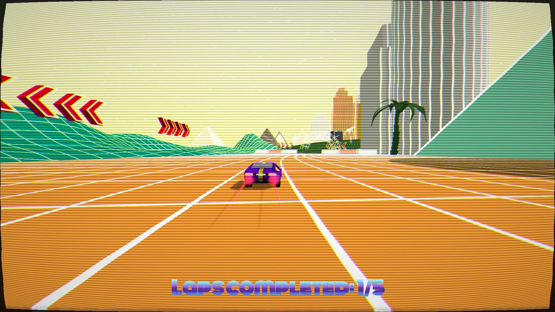 Изображение игры: Retro Racer