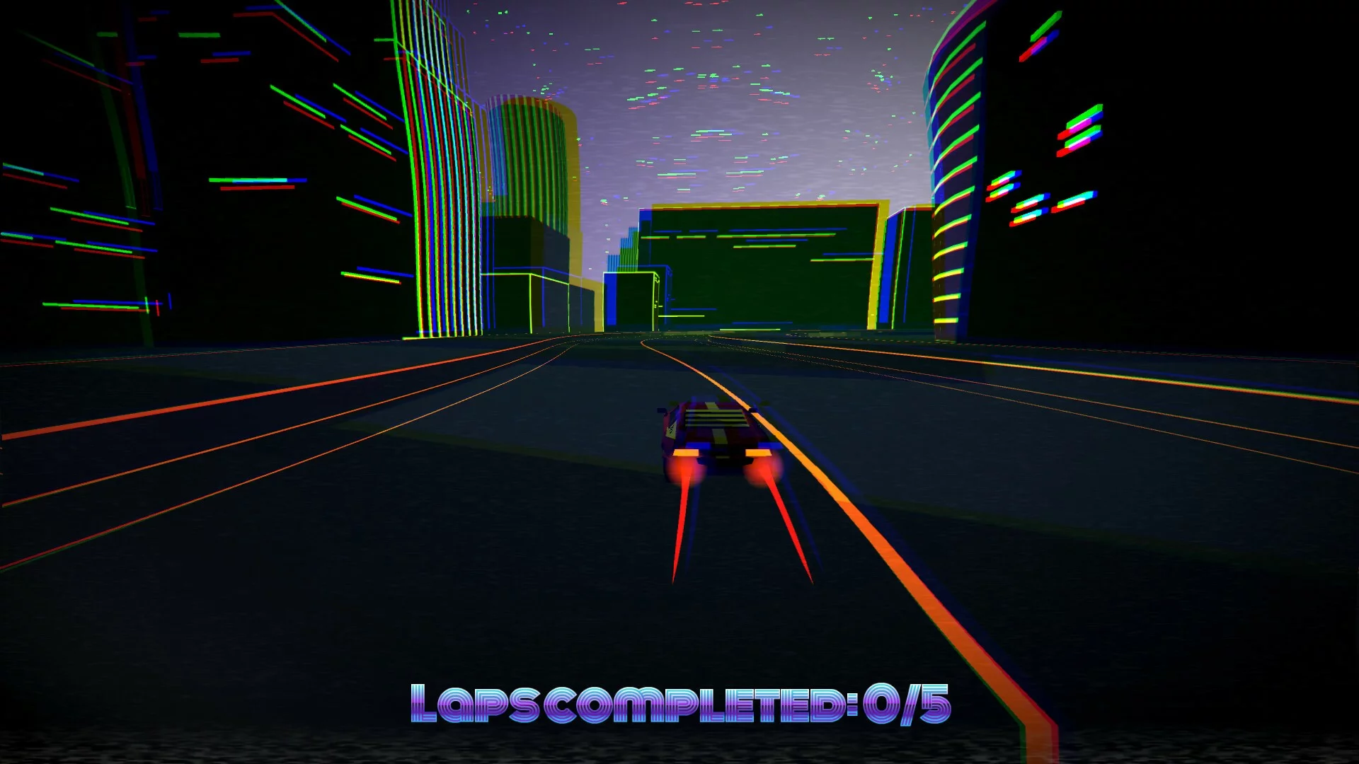 Изображение игры: Retro Racer