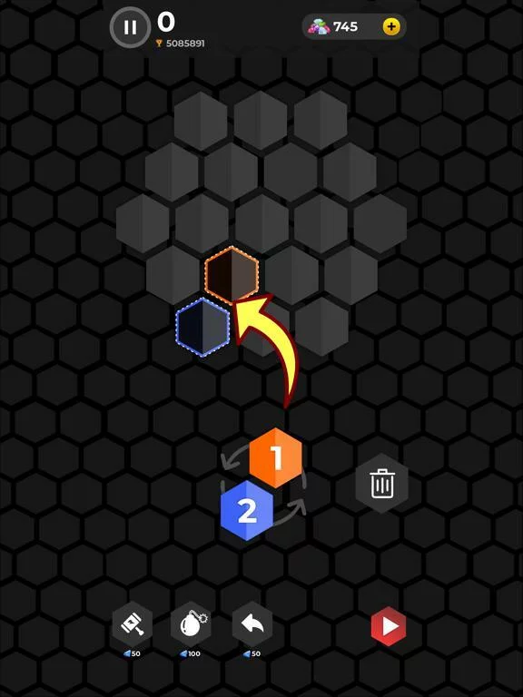 Изображение игры: X7 Blocks - Merge Puzzle