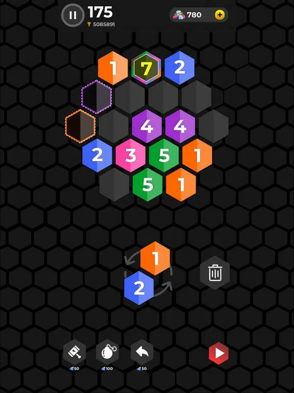 Изображение игры: X7 Blocks - Merge Puzzle