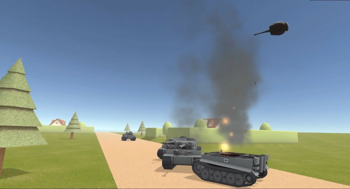 Изображение игры: VR cute tanks: Girls and Dinosaurs