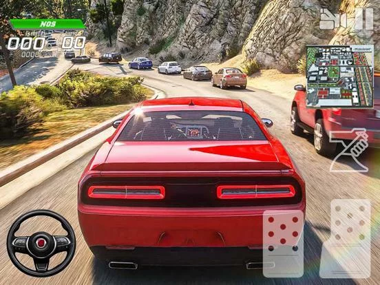 Изображение игры: Driving in Car Racing 2021