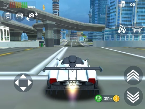 Изображение игры: Flying Car Games: Flight Sim