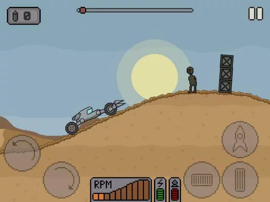 Изображение игры: Death Rover: Space Zombie Rush
