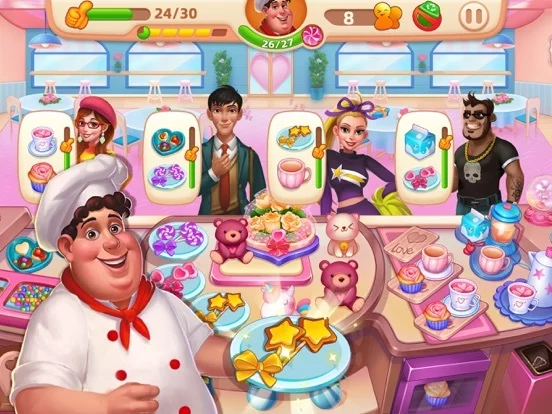 Изображение игры: Cooking Yummy-Restaurant Game