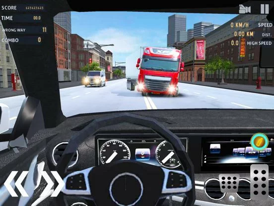 Изображение игры: Driving in Car Racing 2021