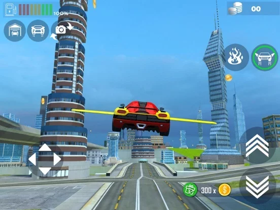 Изображение игры: Flying Car Games: Flight Sim