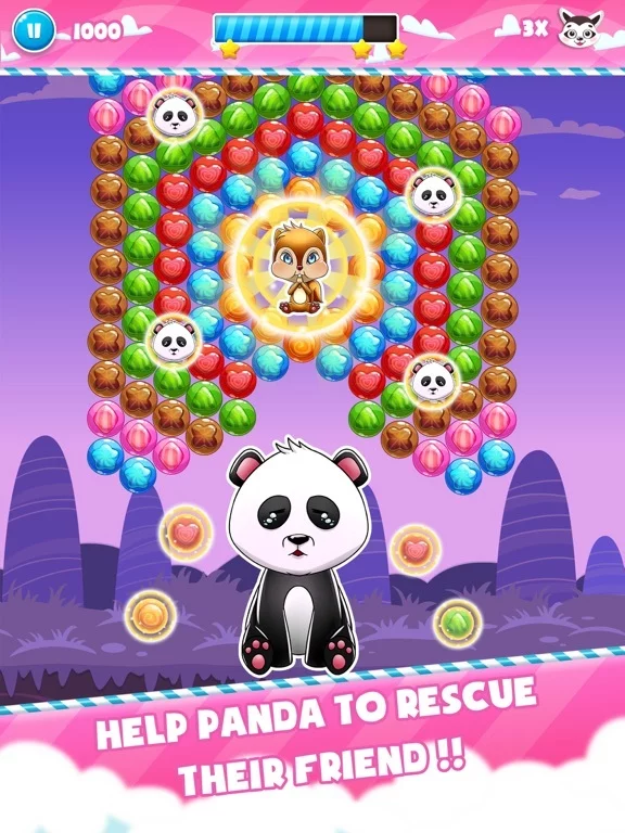 Изображение игры: Bubble Candy Shooter Mania